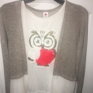 Owl Shirt W/ Jacket